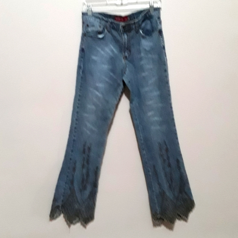 Jenny so blue jeans design pants for Women's
